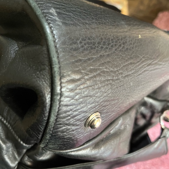 Botkier Large Black Leather TRIGGER bag - Picture 9 of 9